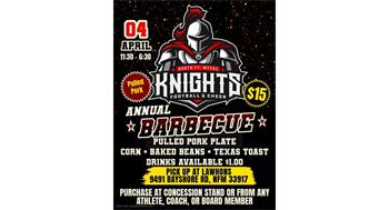 KNIGHTS ANNUAL BBQ